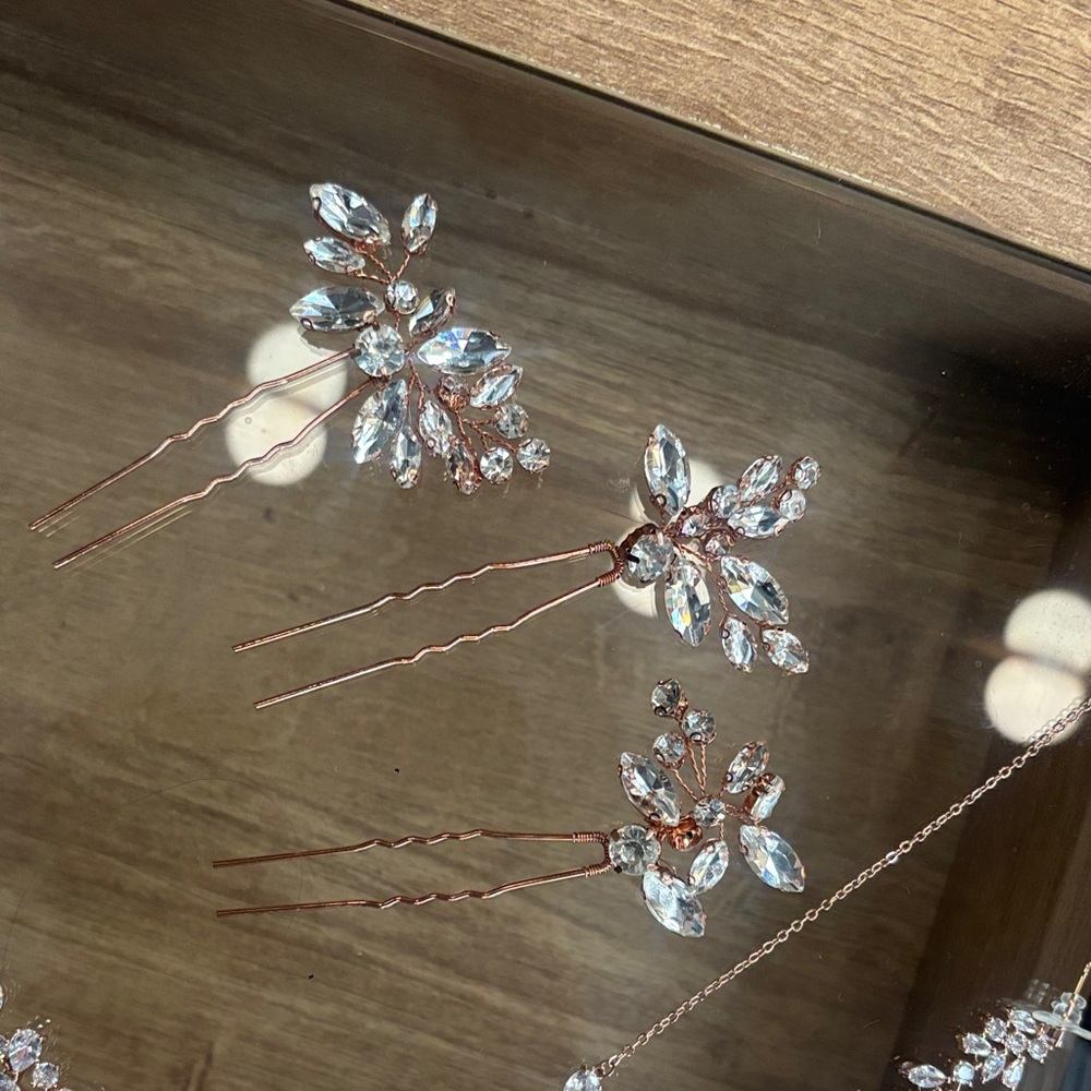Rose Gold Accessory Set - Picture 5 of 6
